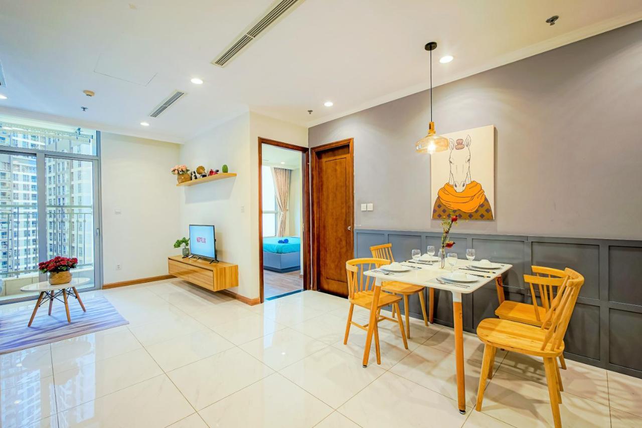 Mott Haven Apart - Vinhomes Central Park, Landmark 81 Area & Ice Rink Hô Chi Minh-Ville Extérieur photo
