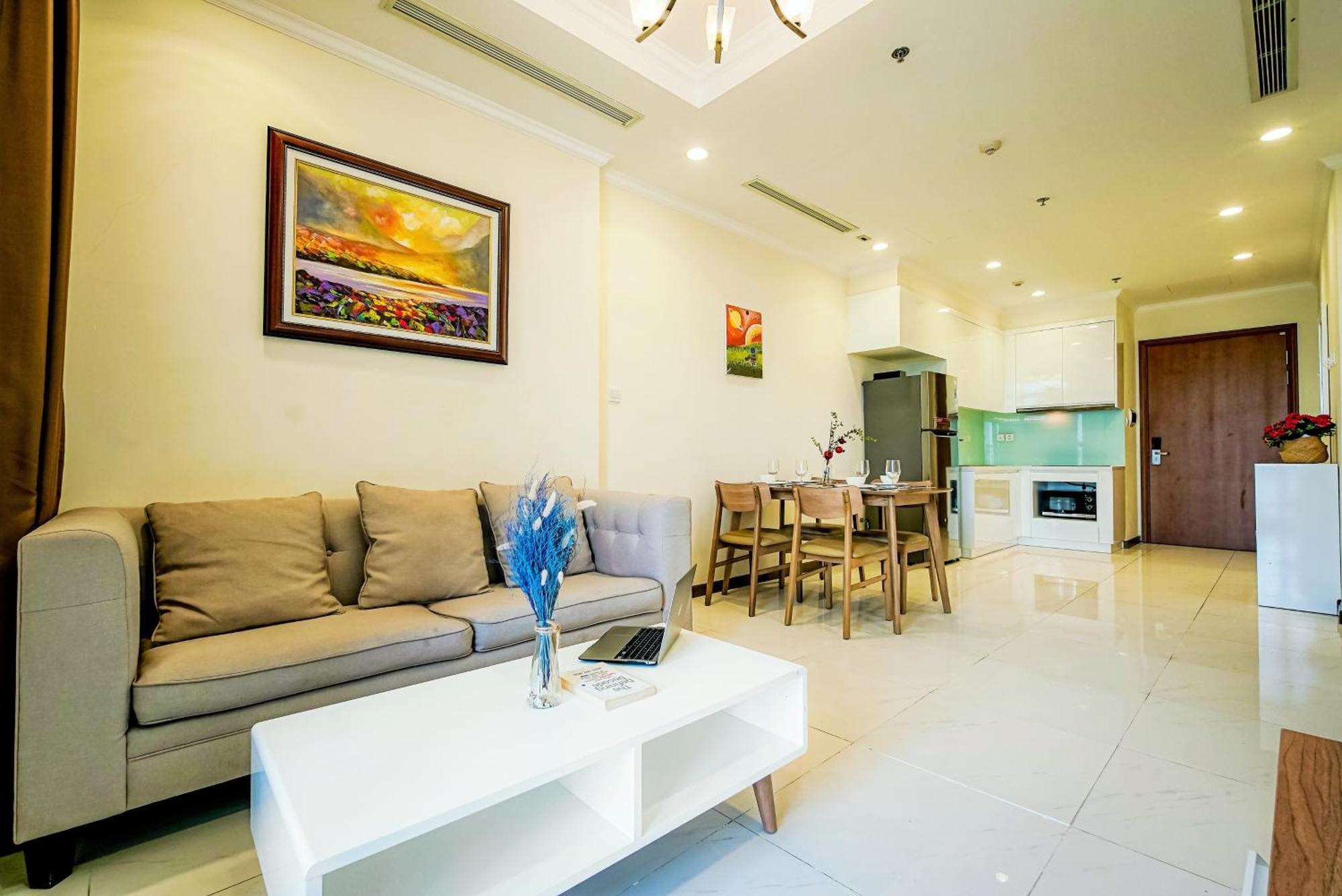 Mott Haven Apart - Vinhomes Central Park, Landmark 81 Area & Ice Rink Hô Chi Minh-Ville Extérieur photo