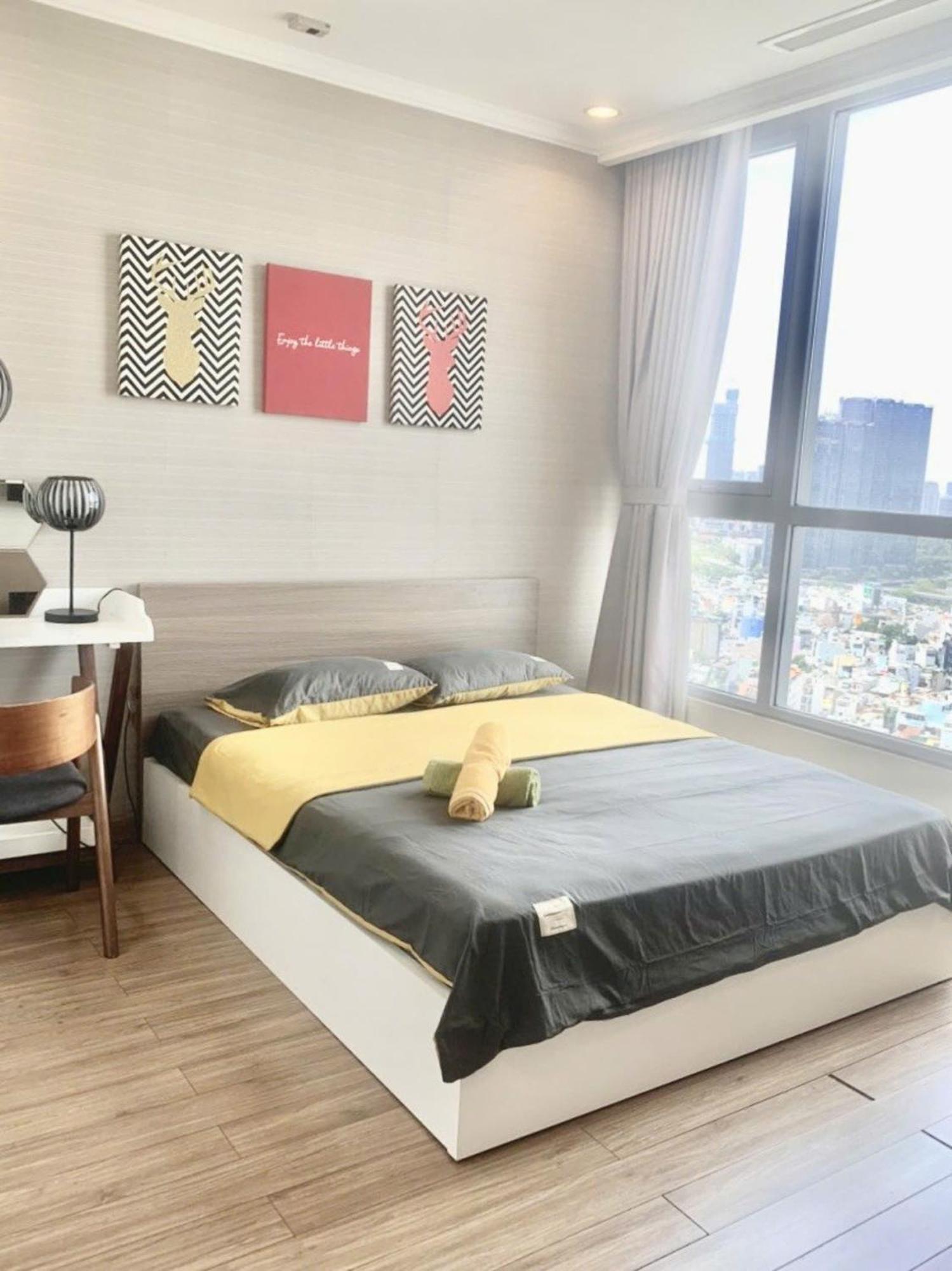 Mott Haven Apart - Vinhomes Central Park, Landmark 81 Area & Ice Rink Hô Chi Minh-Ville Extérieur photo